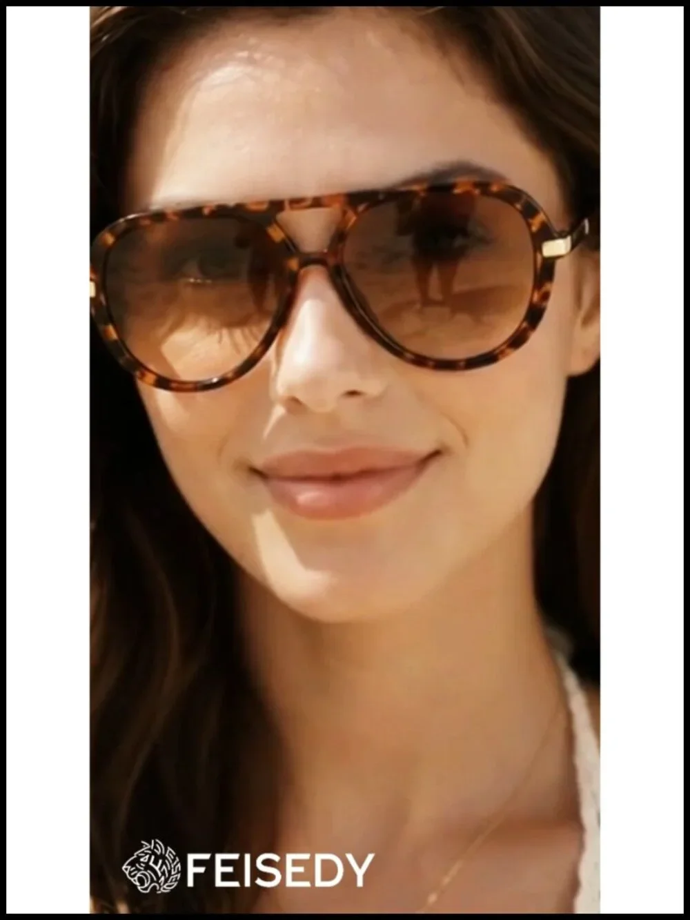 Retro Aviator Sunglasses for Women Men Vintage Metal Frame UV400 Protection